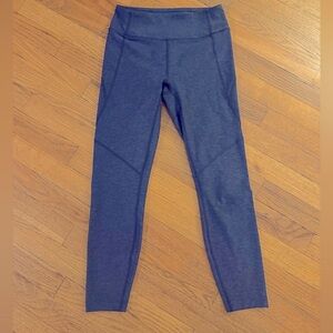 Outdoor Voices Blue High-Rise Workout Yoga Leggings XS